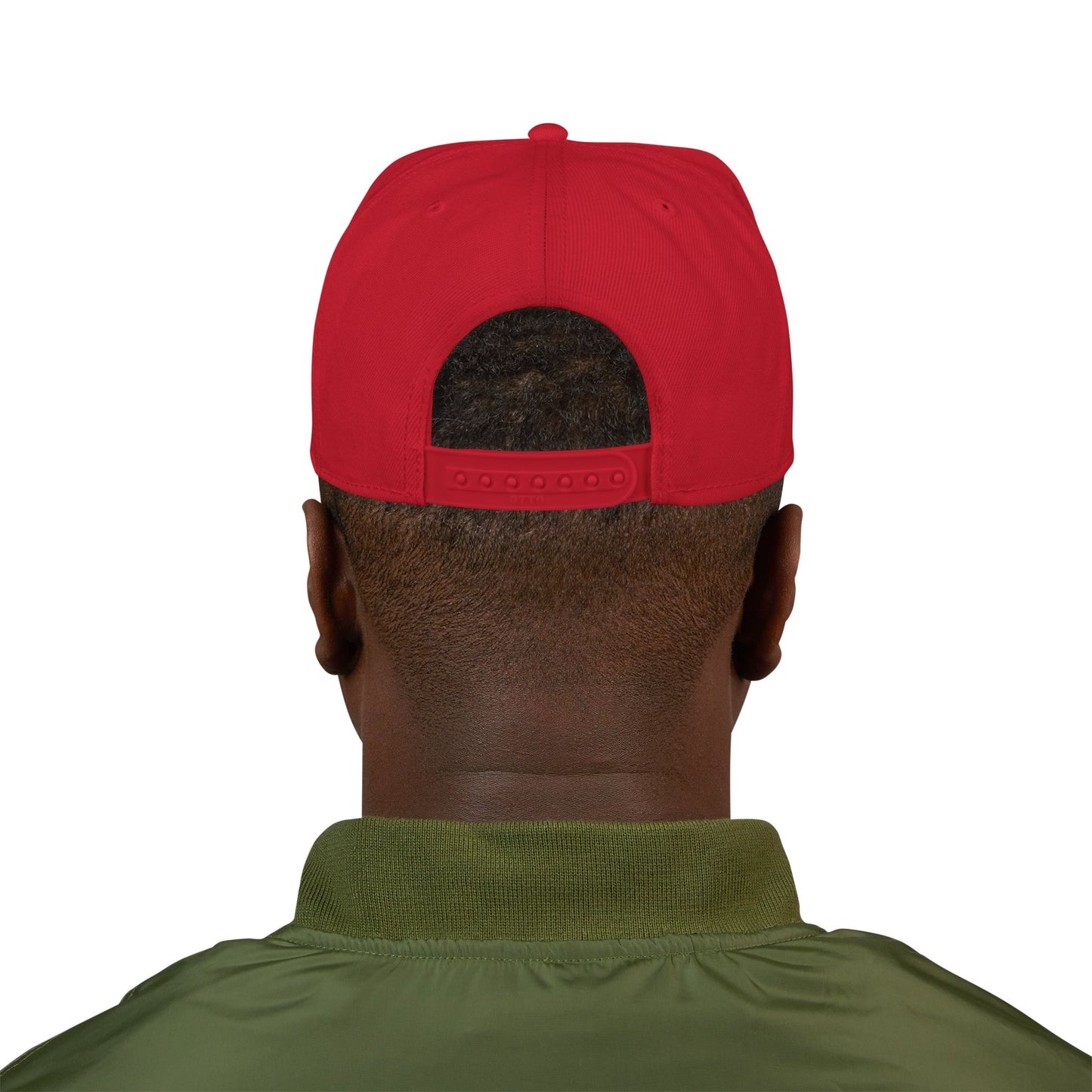 LIL SNUFF × SKINNY — Rock On Embroidered Snapback Cap