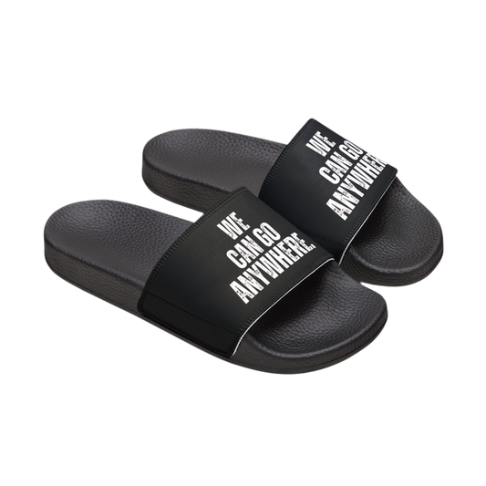 We Can Go Anywhere Men’s Flip Flops – Removable Strap Edition