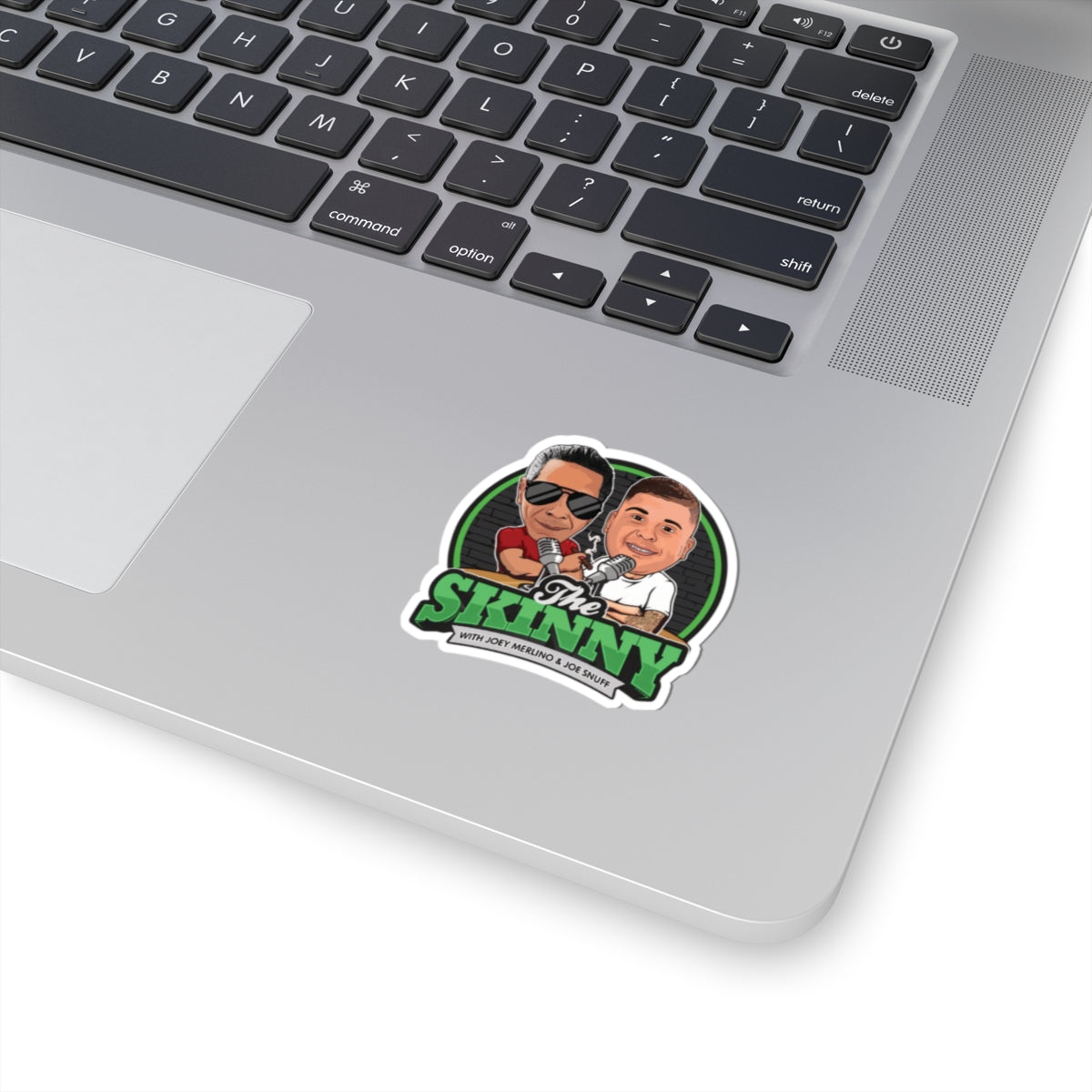 The Skinny Podcast Kiss-Cut Stickers | Fun, Unique Vinyl Decals for Laptop, Water Bottles, Phone Cases, Gifts