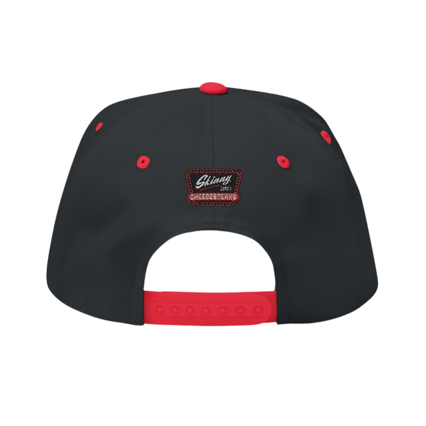 Skinny Joey's Embroidered Flat Bill Cap - Stylish Streetwear Hat for Trend Setters