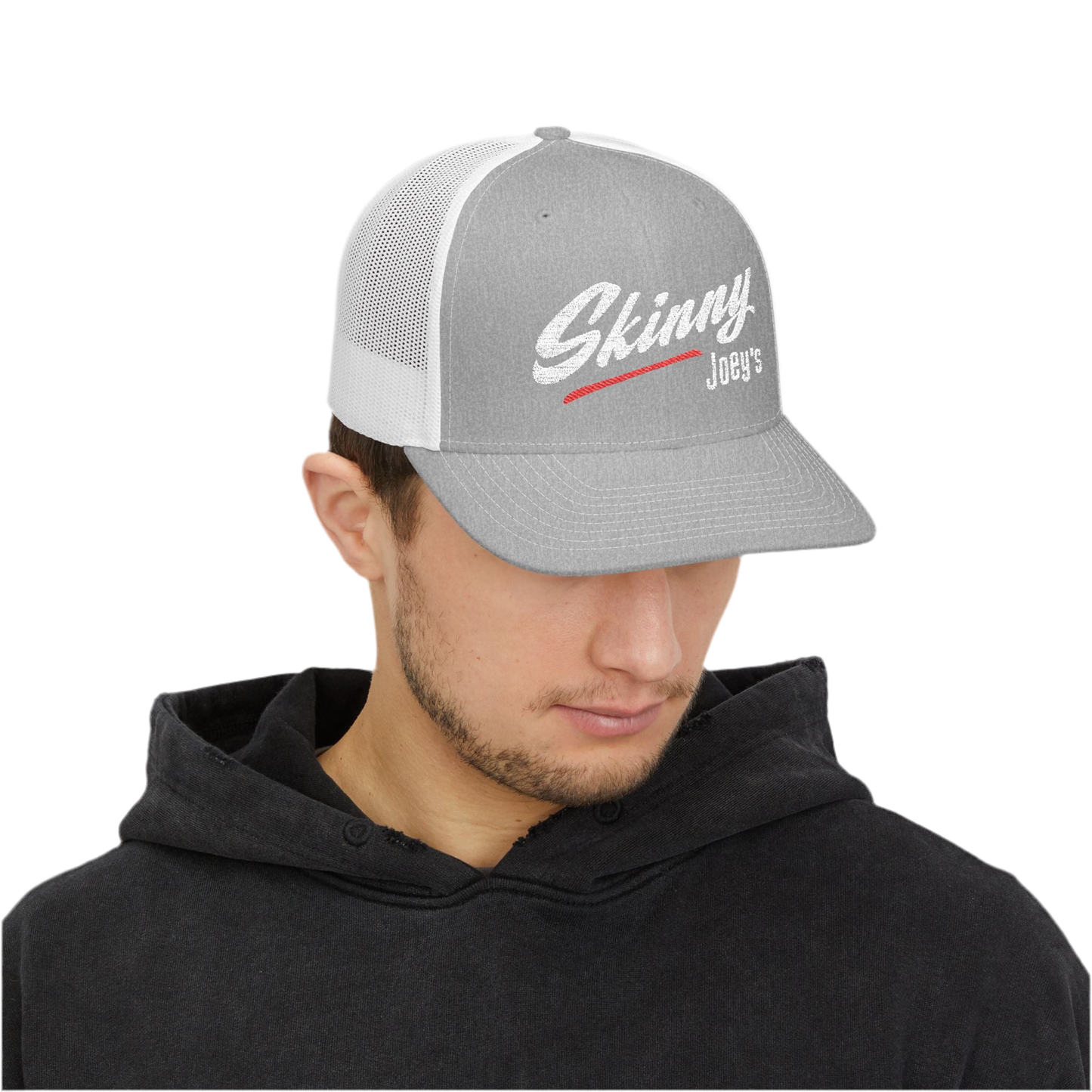 Skinny Joey's Snapback Trucker Embroidered Hat