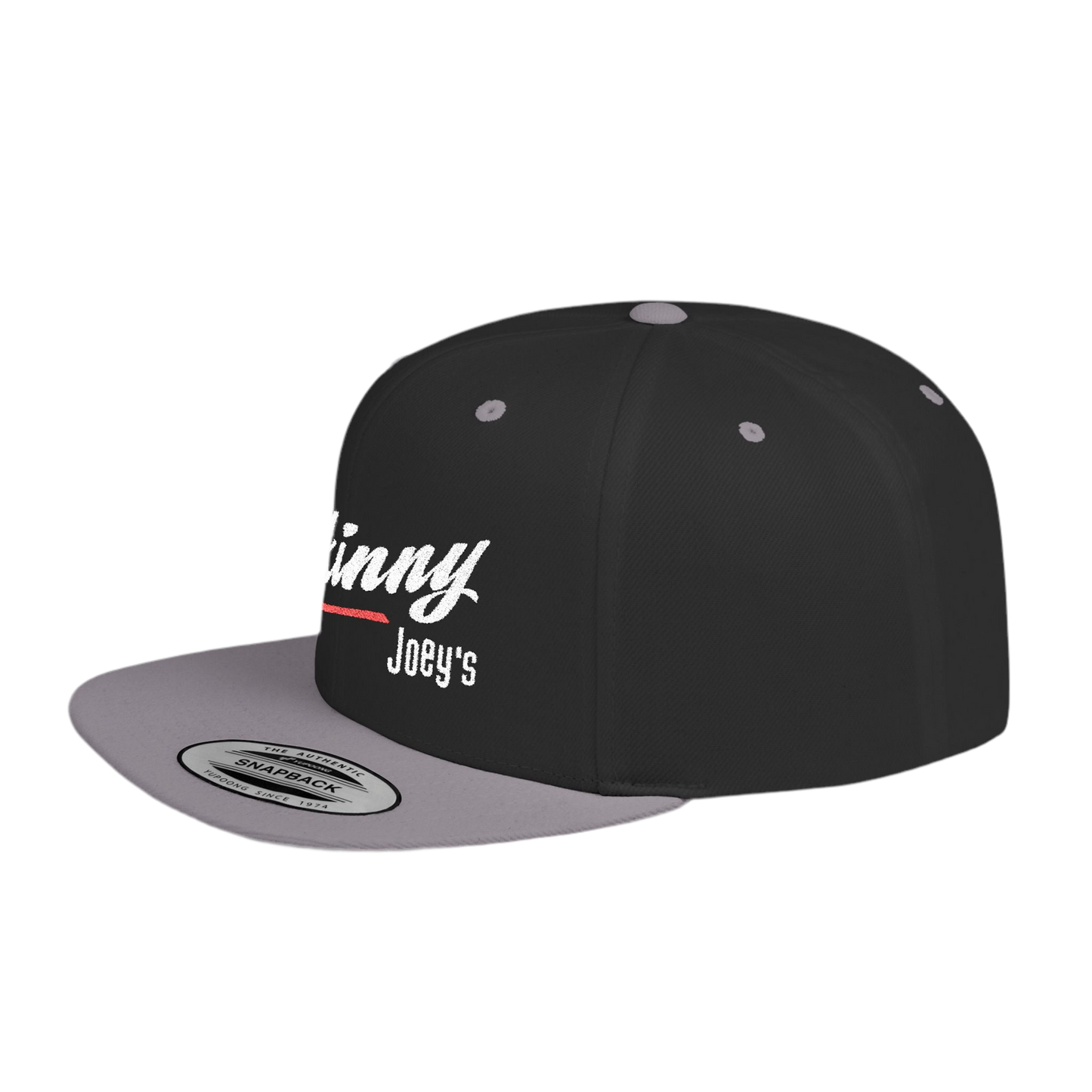 Skinny Joey's Flat Bill Snapback Cap