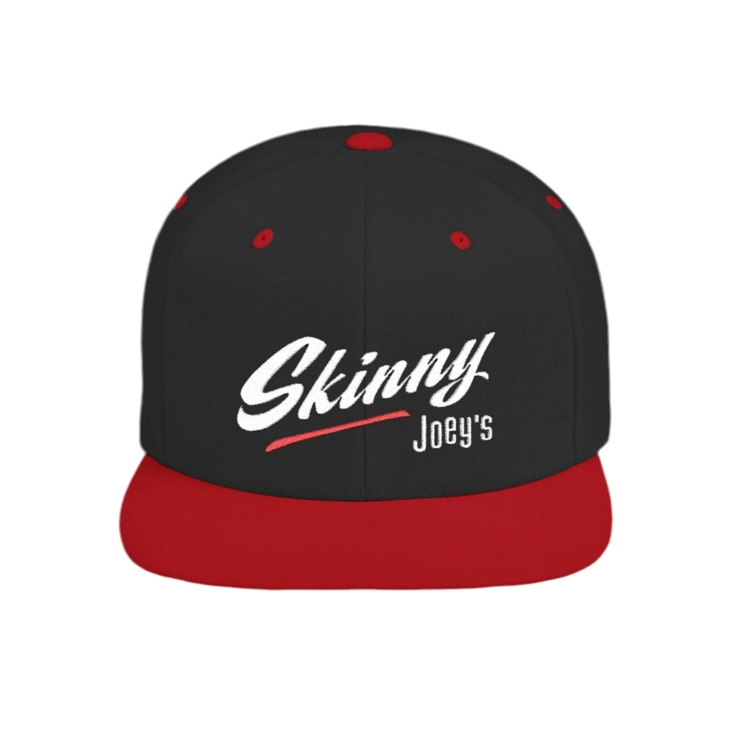 Skinny Joey's Flat Bill Snapback Cap