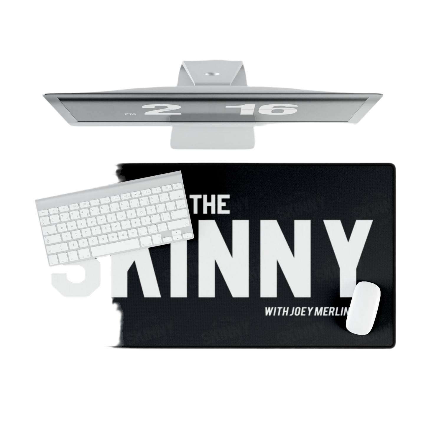 The Skinny with Joey Merlino Stylish Desk Mats