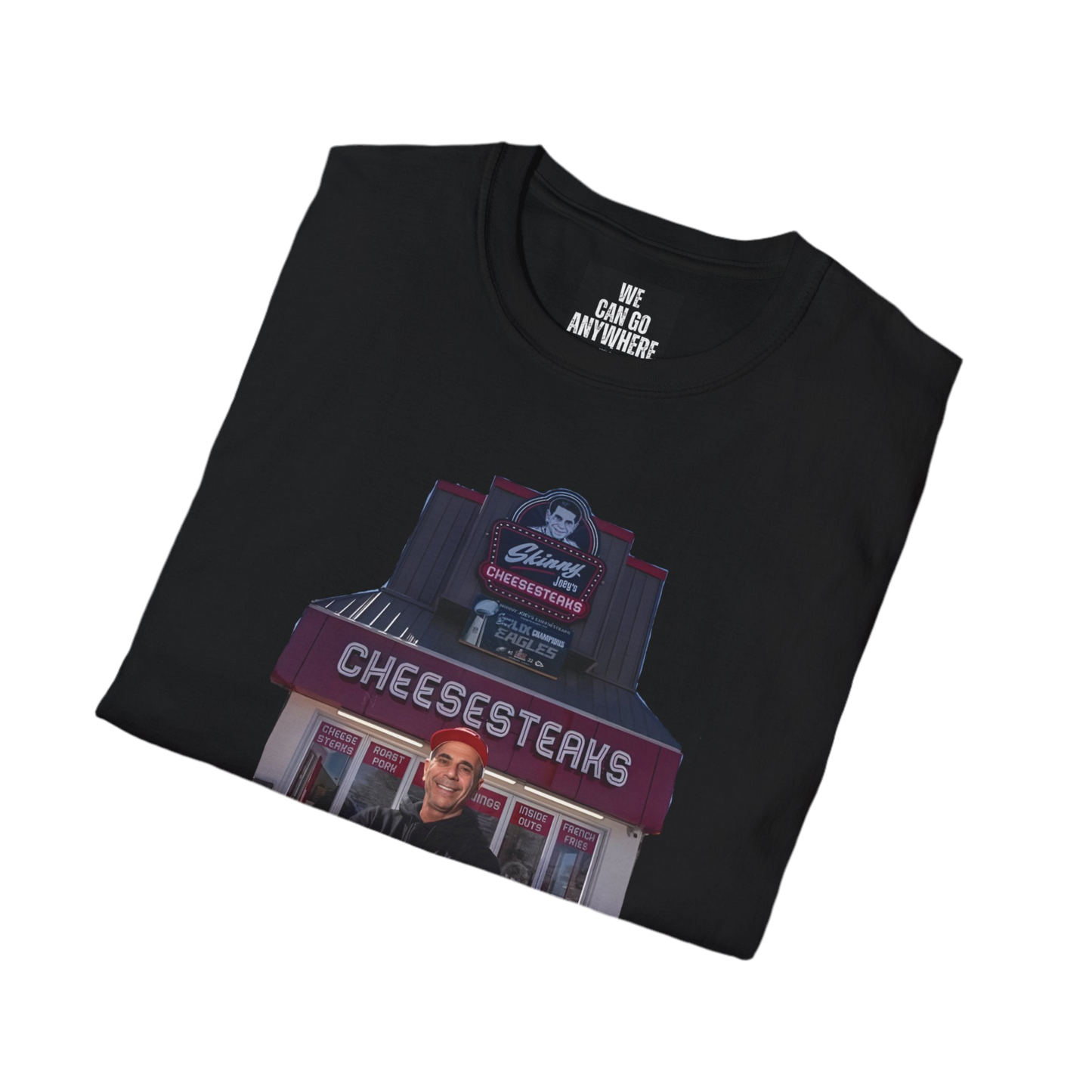 Skinny Joey’s Cheesesteaks T-Shirt | Philly Cheesesteak Shirt | South Philly Streetwear Tee | Unisex Softstyle Shirt