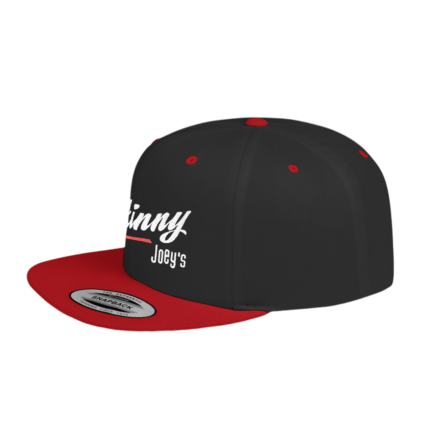 Skinny Joey's Flat Bill Snapback Cap