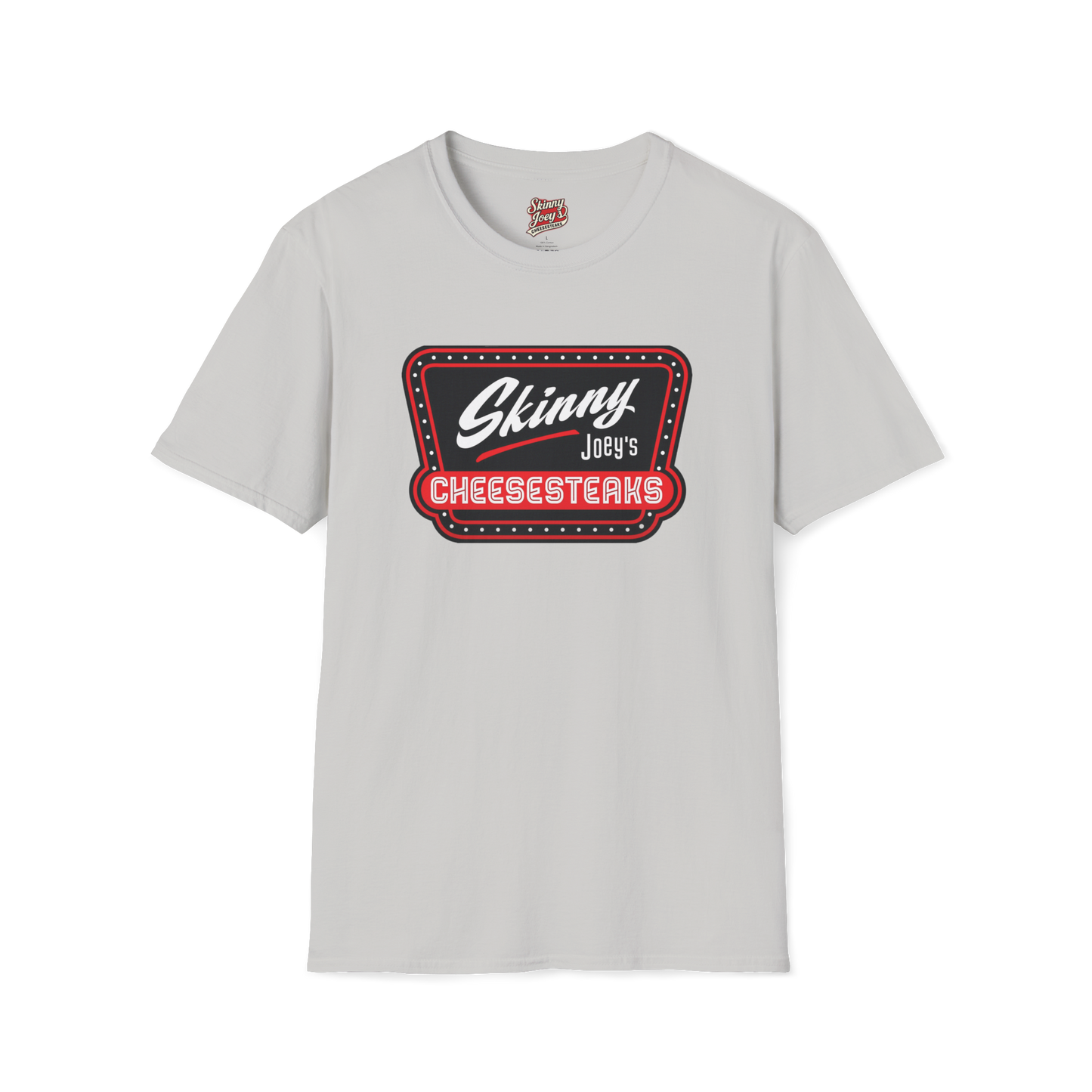 Skinny Joey Cheesesteaks Official Philly Merch Tee Shirt