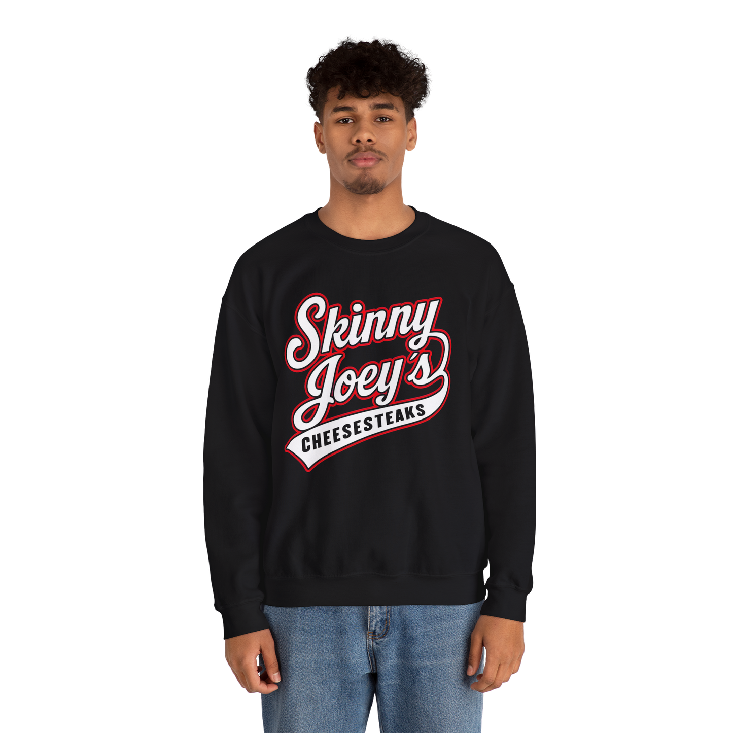 Skinny Joey’s Cheesesteaks Unisex Crewneck Sweatshirt | South Philly 3020 S. Broad St.
