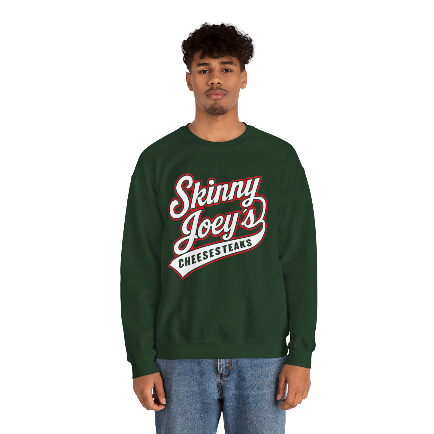 Skinny Joey’s Cheesesteaks Unisex Crewneck Sweatshirt | South Philly 3020 S. Broad St.