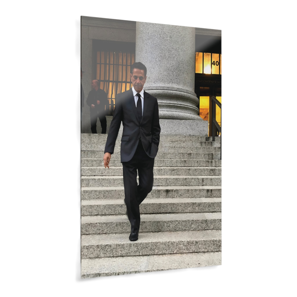 Skinny Joey Merlino No Rats Acrylic Wall Art