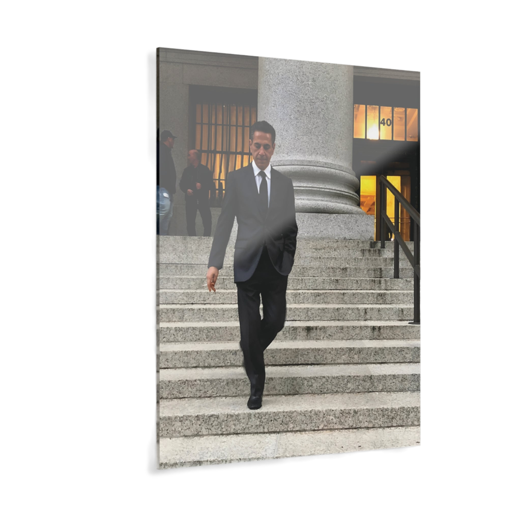 Skinny Joey Merlino No Rats Acrylic Wall Art