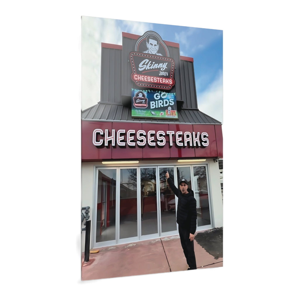 Skinny Joey Merlino @ Skinny Joey’s Cheesesteaks Acrylic Wall Art