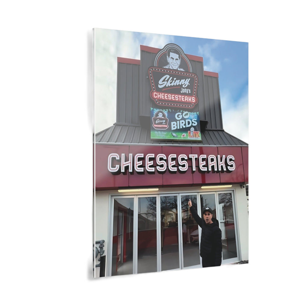 Skinny Joey Merlino @ Skinny Joey’s Cheesesteaks Acrylic Wall Art