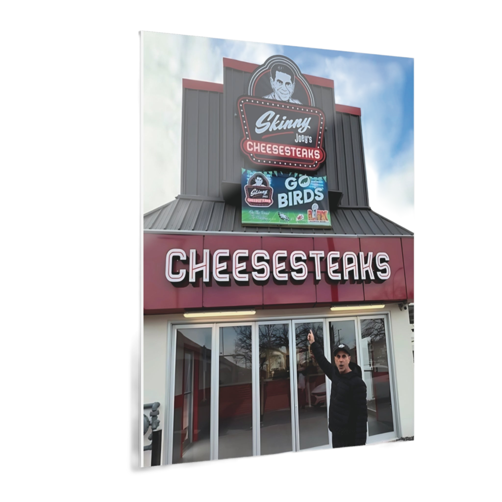 Skinny Joey Merlino @ Skinny Joey’s Cheesesteaks Acrylic Wall Art