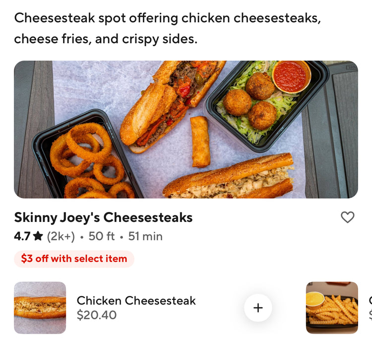 Food Menu