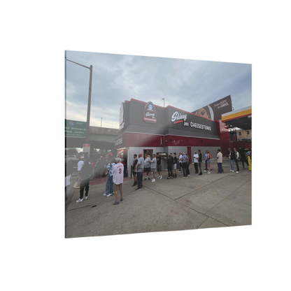 Skinny Joeys Cheesesteaks Grand Opening Acrylic Wall Art