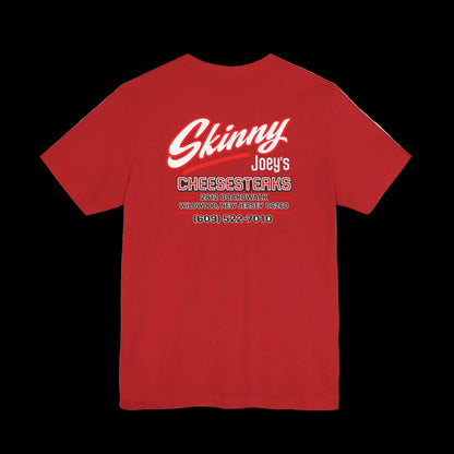 Skinny Joey's Cheesesteaks Official Wildwood T-Shirt
