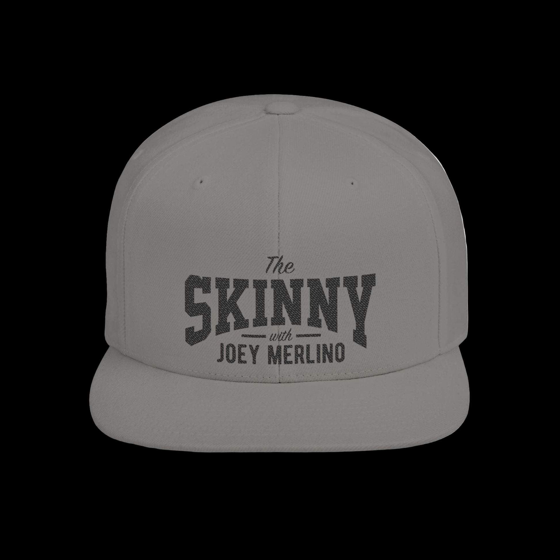 The Skinny With Joey Merlino Snapback - close-up - Skinny Joey's Cheesesteaks