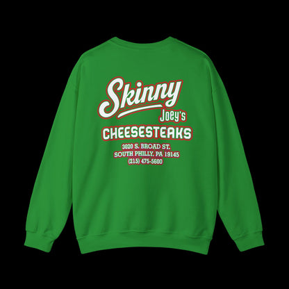Skinny Joey’s Cheesesteaks Unisex Crewneck Sweatshirt | South Philly 3020 S. Broad St.