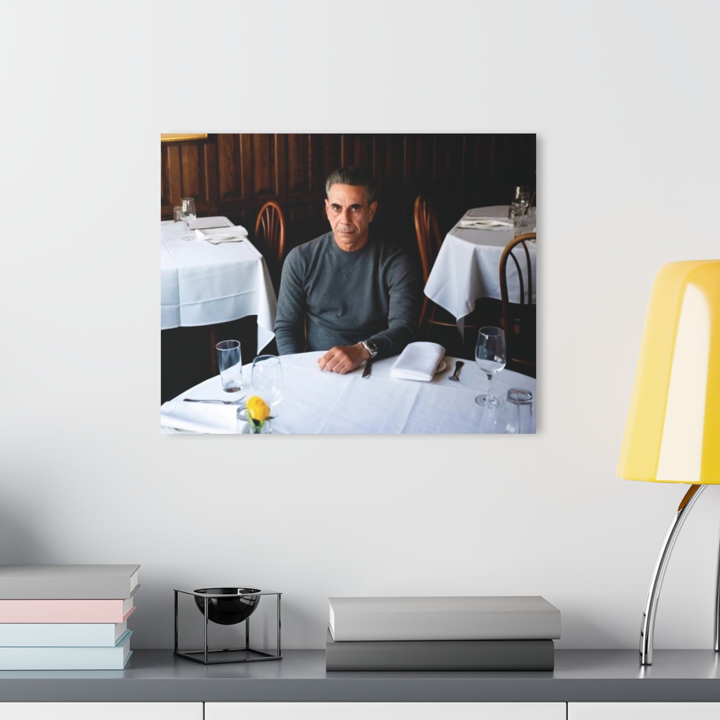 Joey Merlino Dinner Acrylic Wall Arti