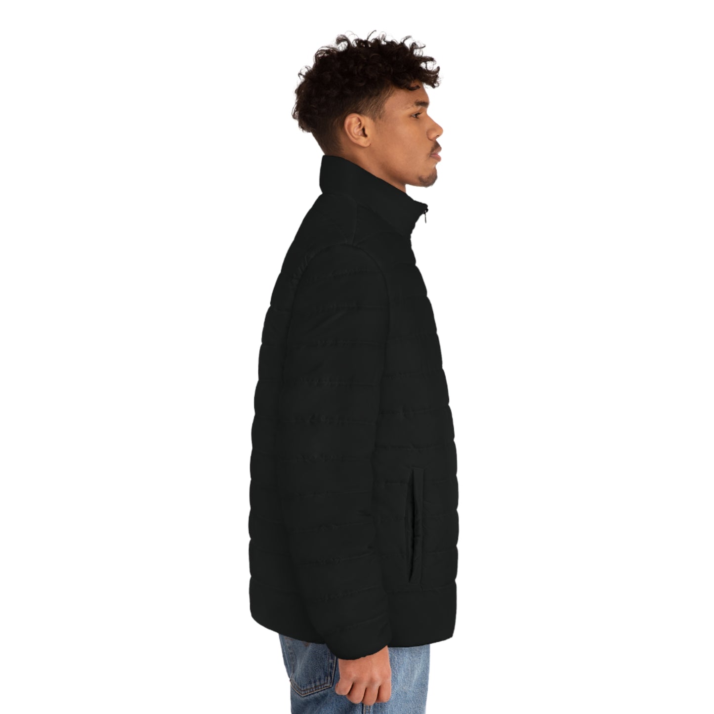 Skinny Joey Puffer Jacket — Men’s Insulated Black Winter Coat