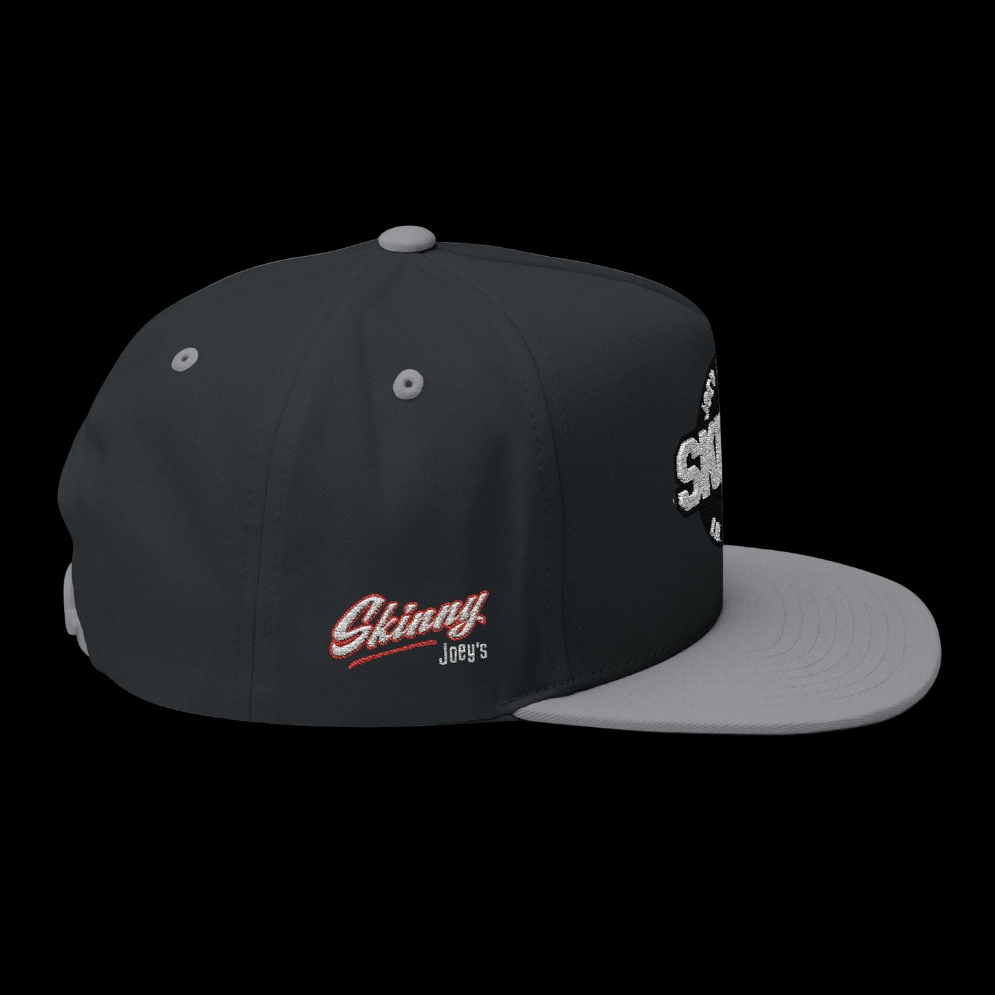 Skinny Joey Lil Snuff Embroidered Flat Bill Cap