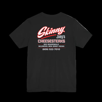 Skinny Joey's Cheesesteaks Official Wildwood T-Shirt