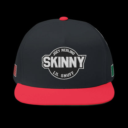 Skinny Joey Lil Snuff Embroidered Italy U.S.A Hat