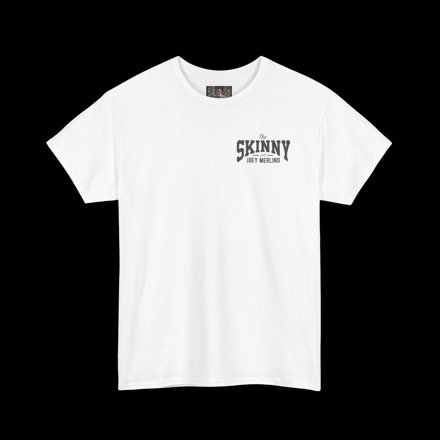 The Skinny Podcast Tee – Joey Merlino Edition