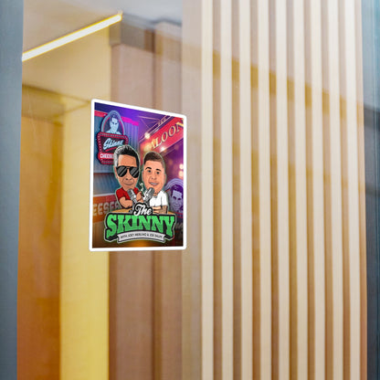 The Skinny Podcast Kiss-Cut Vinyl Decal