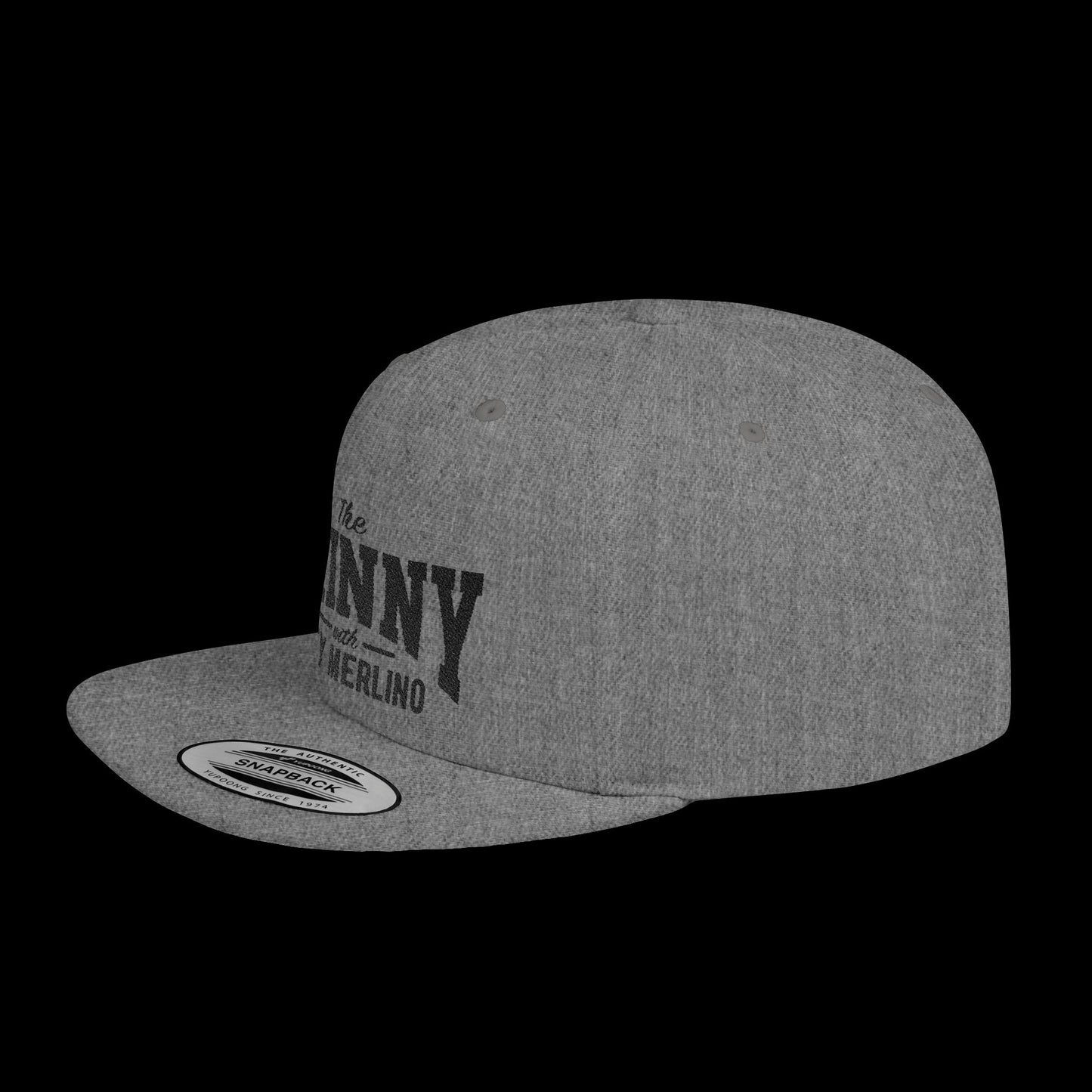 The Skinny With Joey Merlino Flat Bill Snapback