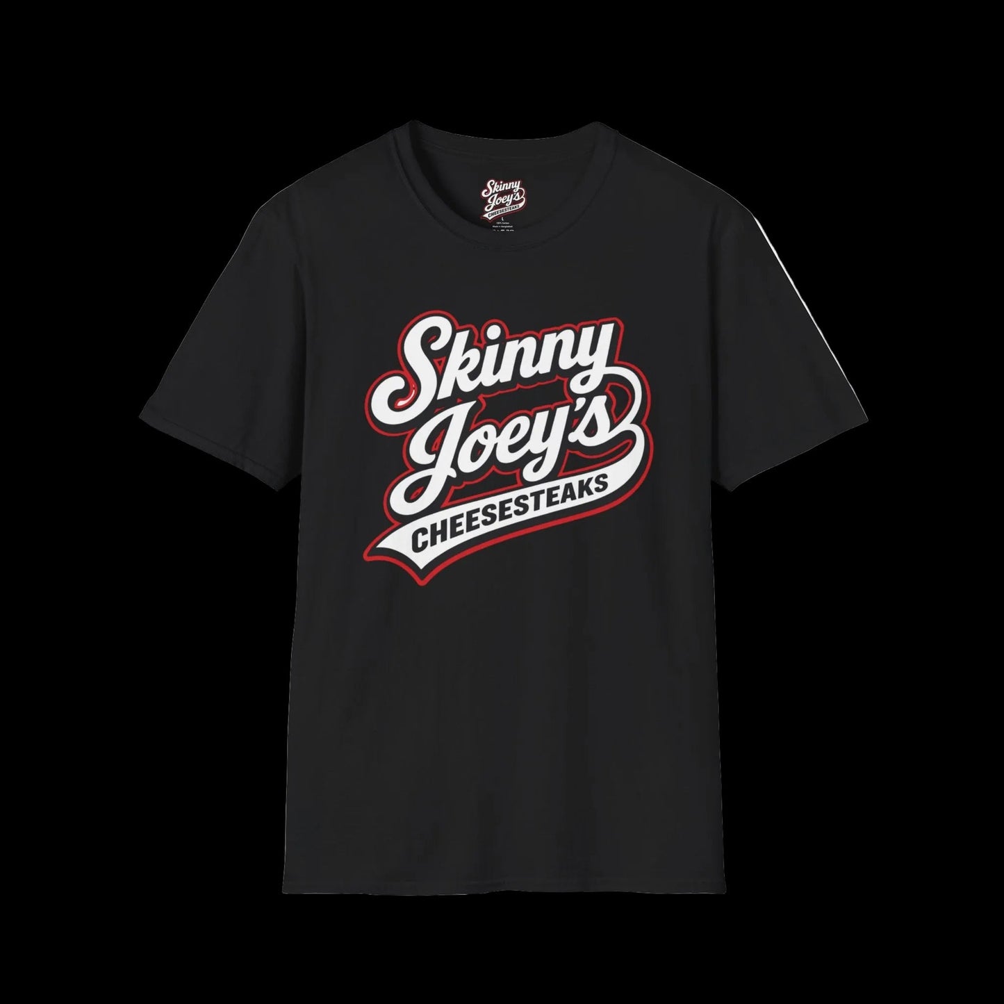 1 Year Anniversary Skinny Joeys Cheesesteaks T-Shirt - back view - Skinny Joey's Cheesesteaks