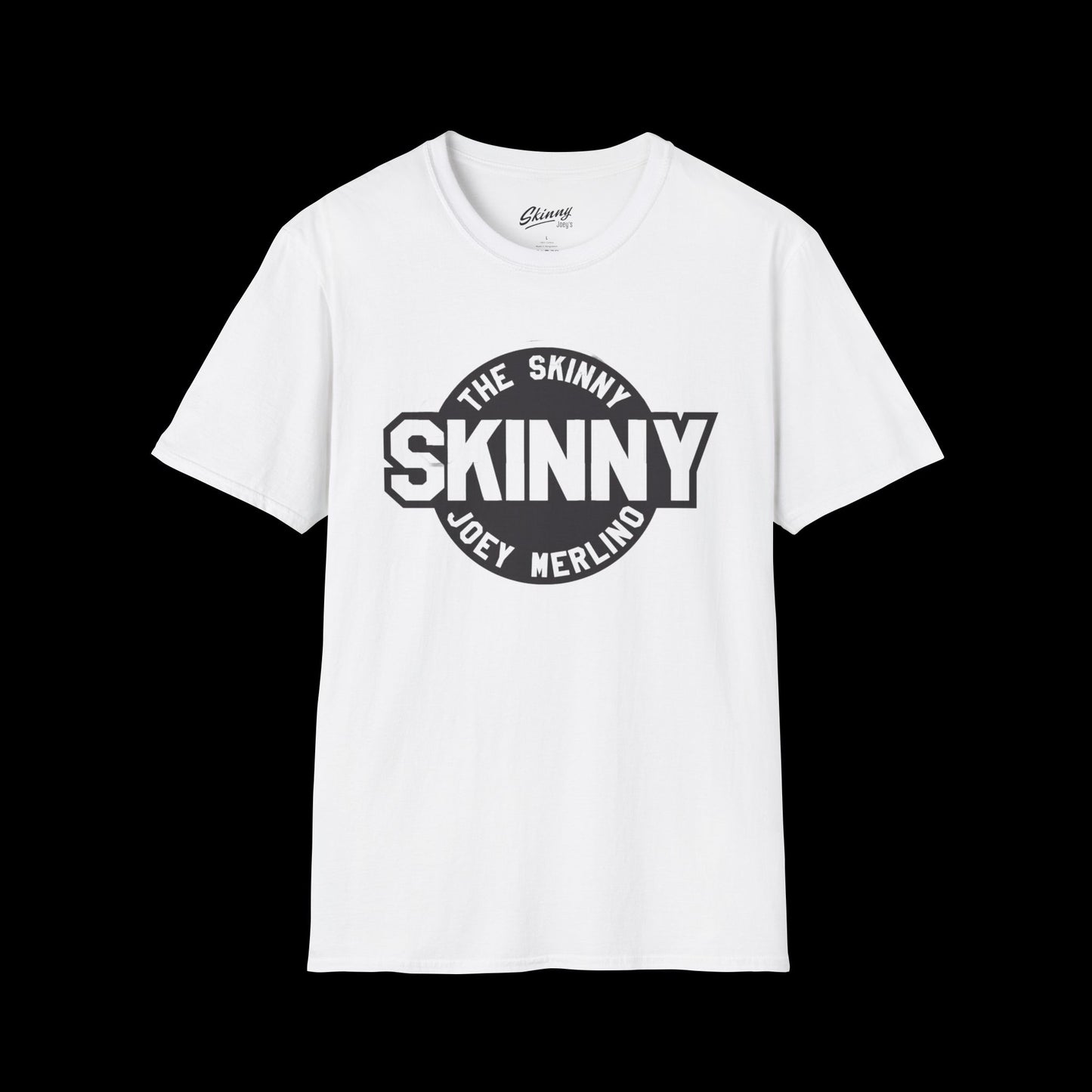 Skinny Joey Merlino & Lil Snuff Podcast Logo T-Shirt (GLOBAL)