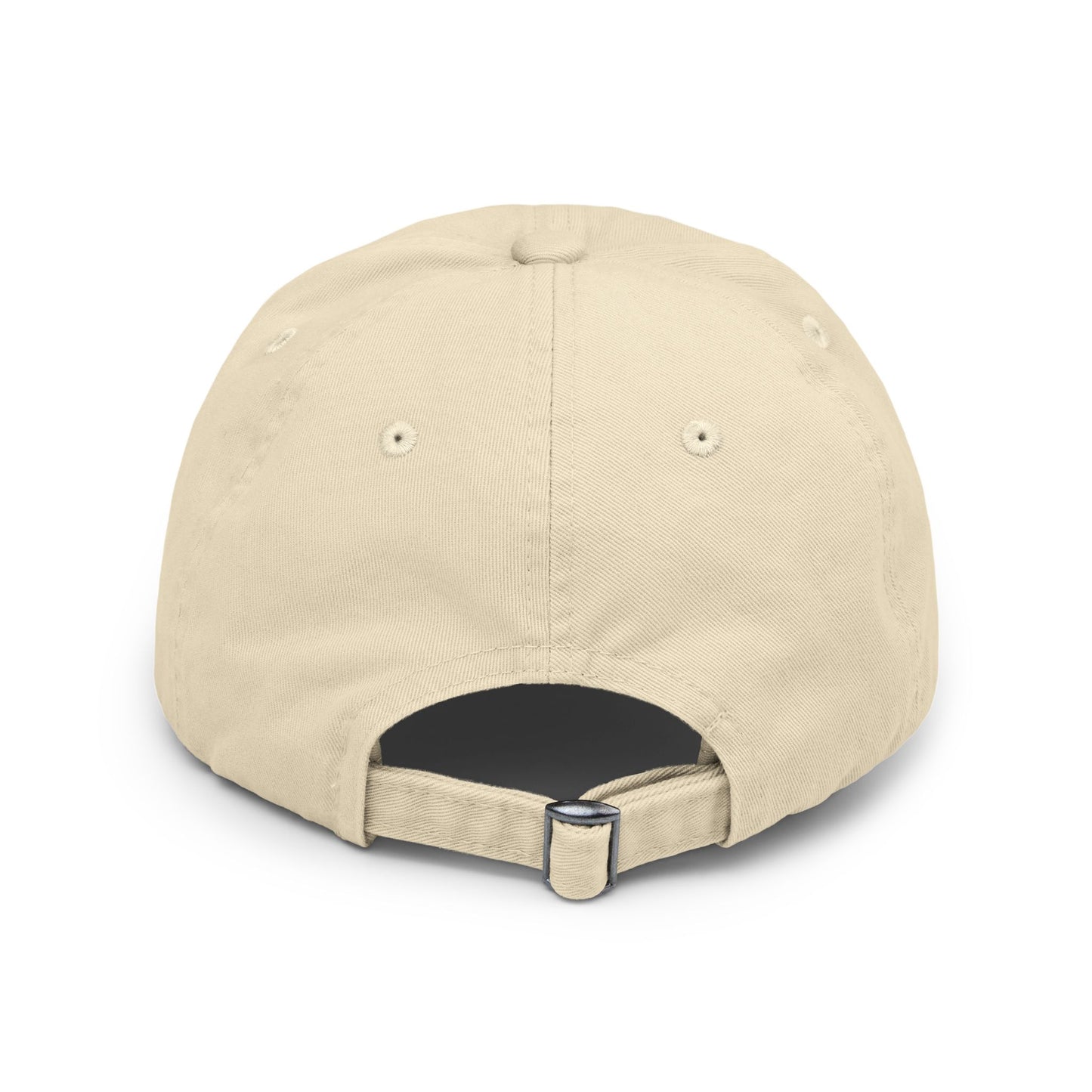 Distressed Baseball Cap — "We Can Go Anywhere" Embroidered Travel Hat