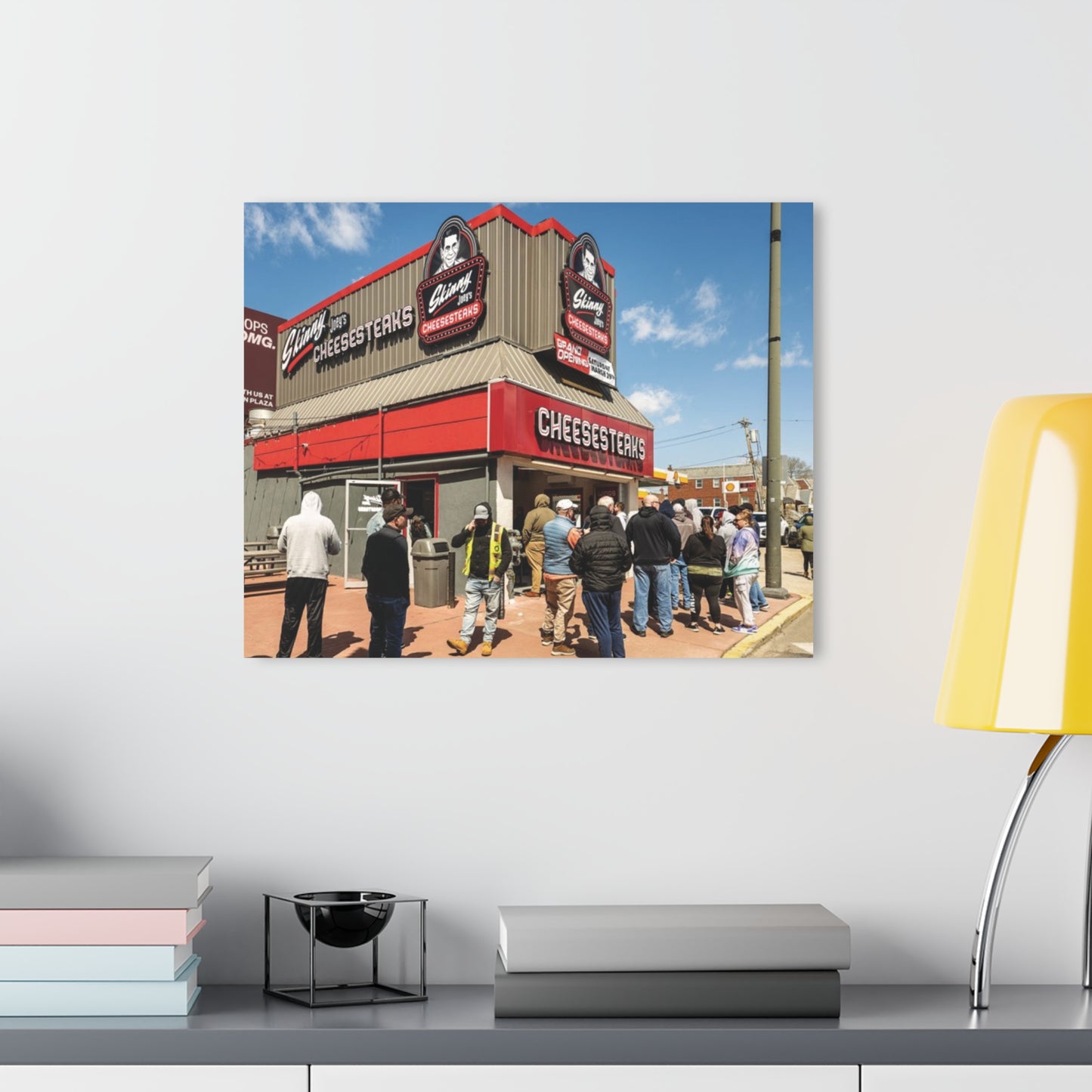 Skinny Joey's Cheesesteaks Acrylic Wall Art