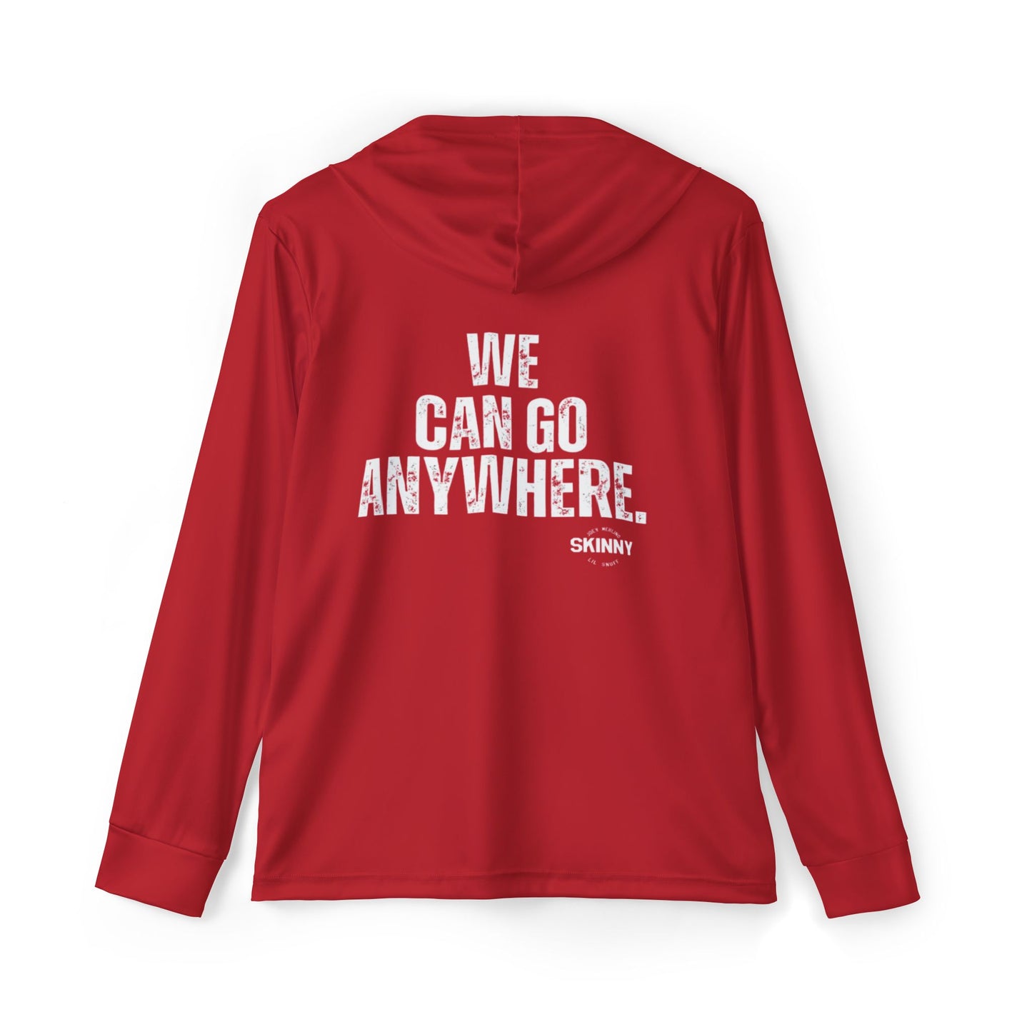 Sports Warmup Hoodie — "We Can Go Anywhere" Athletic Pullover