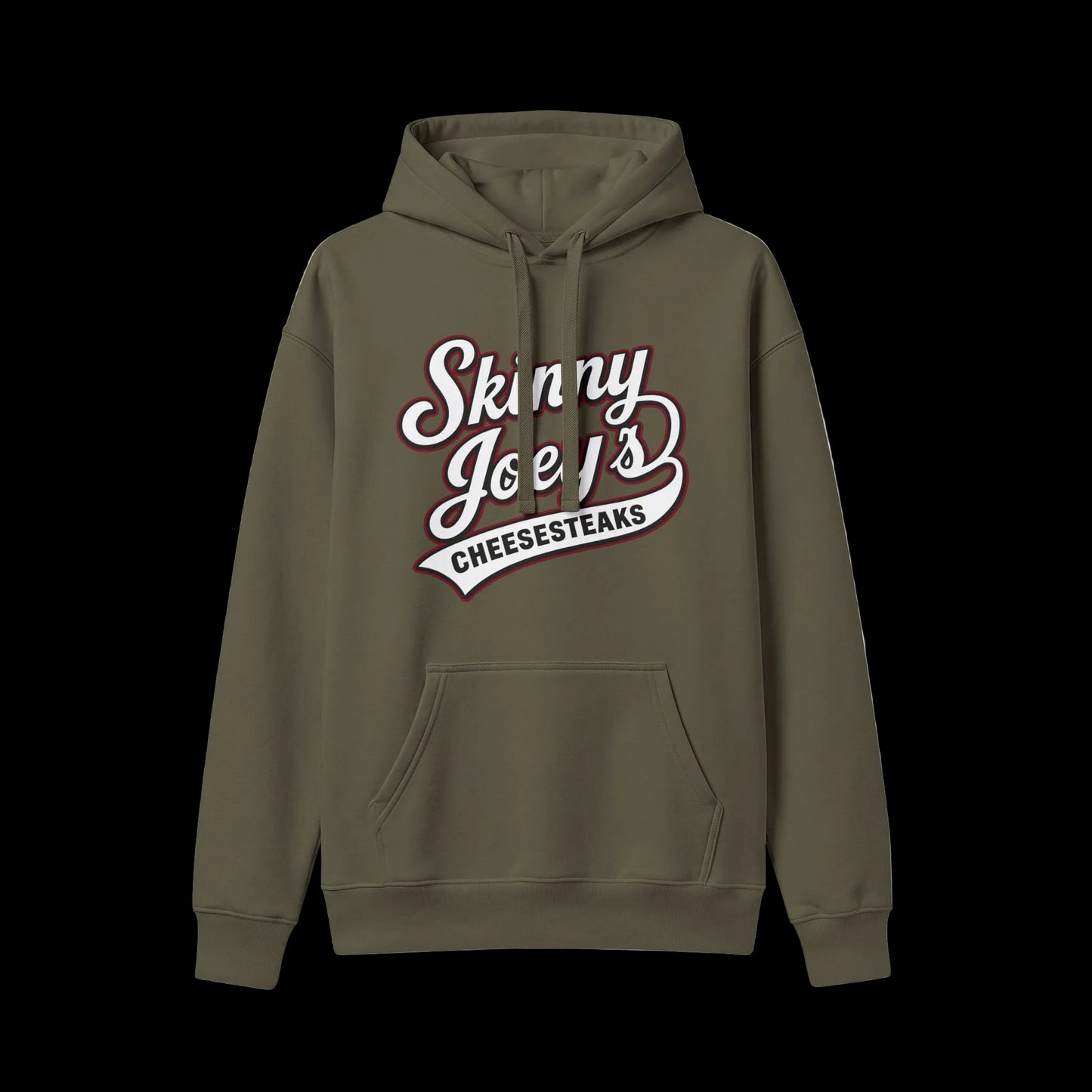 Skinny Joey's Cheesesteaks Hooded Sweatshirt — Philly Diner Logo Pullover