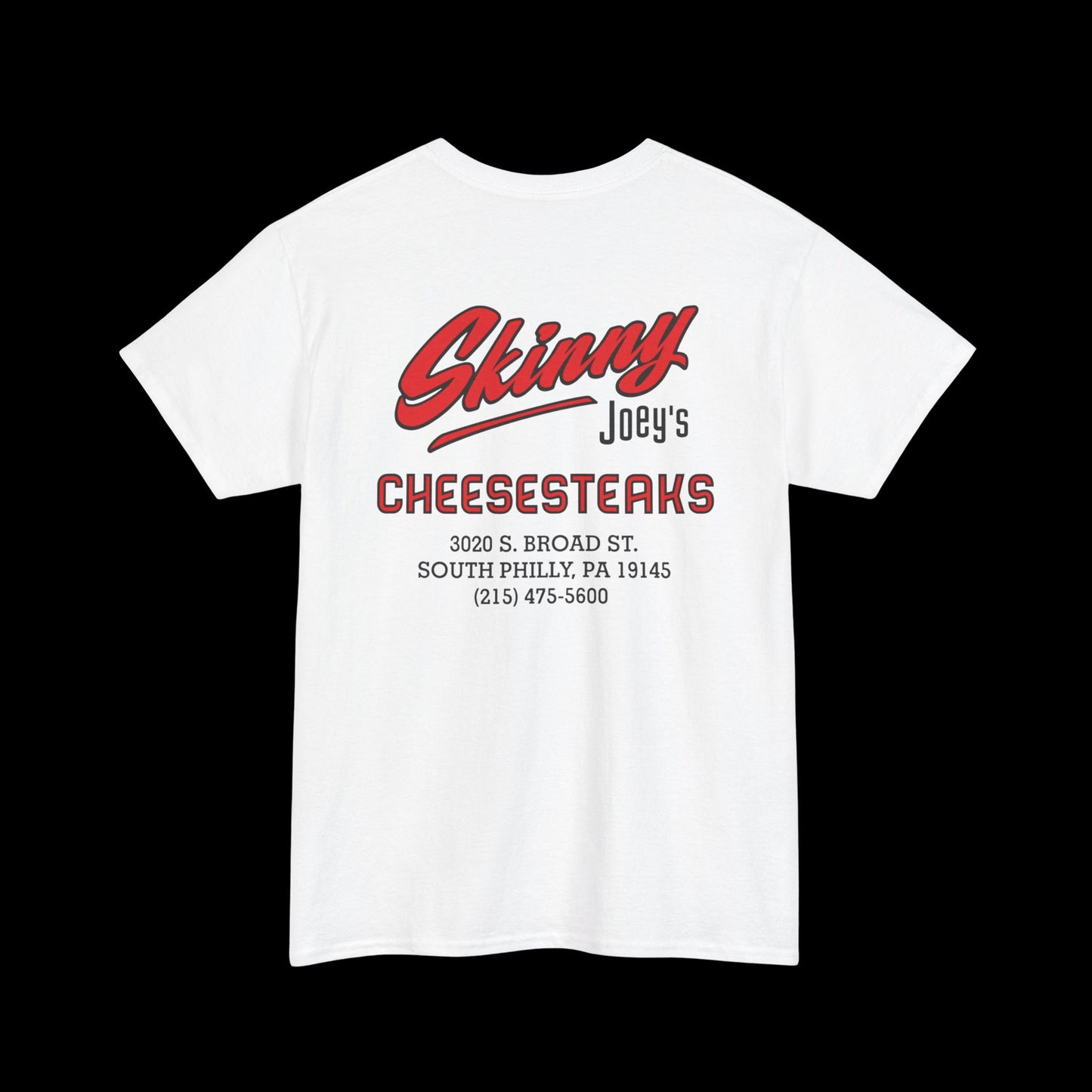 Skinny Joeys Cheesesteaks Unisex Heavy Cotton Tee (GLOBAL)