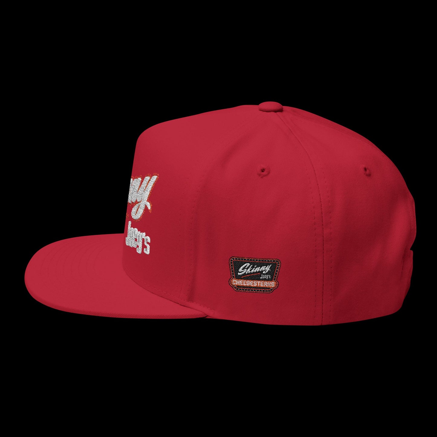 Skinny Joey’s Flat Bill Cap — Classic Edition Embroidery