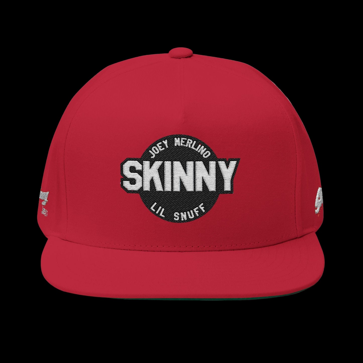 Skinny Joey Lil Snuff Embroidered Flat Bill Cap