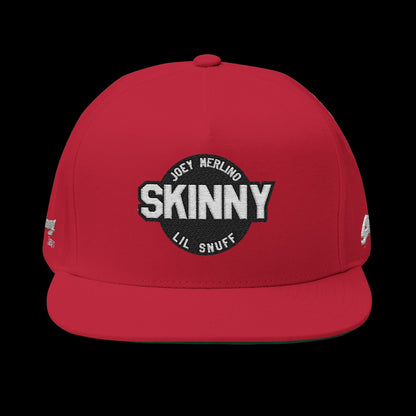 Skinny Joey Lil Snuff Embroidered Flat Bill Cap