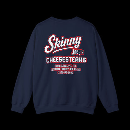 Skinny Joey’s Cheesesteaks Unisex Crewneck Sweatshirt | South Philly 3020 S. Broad St.