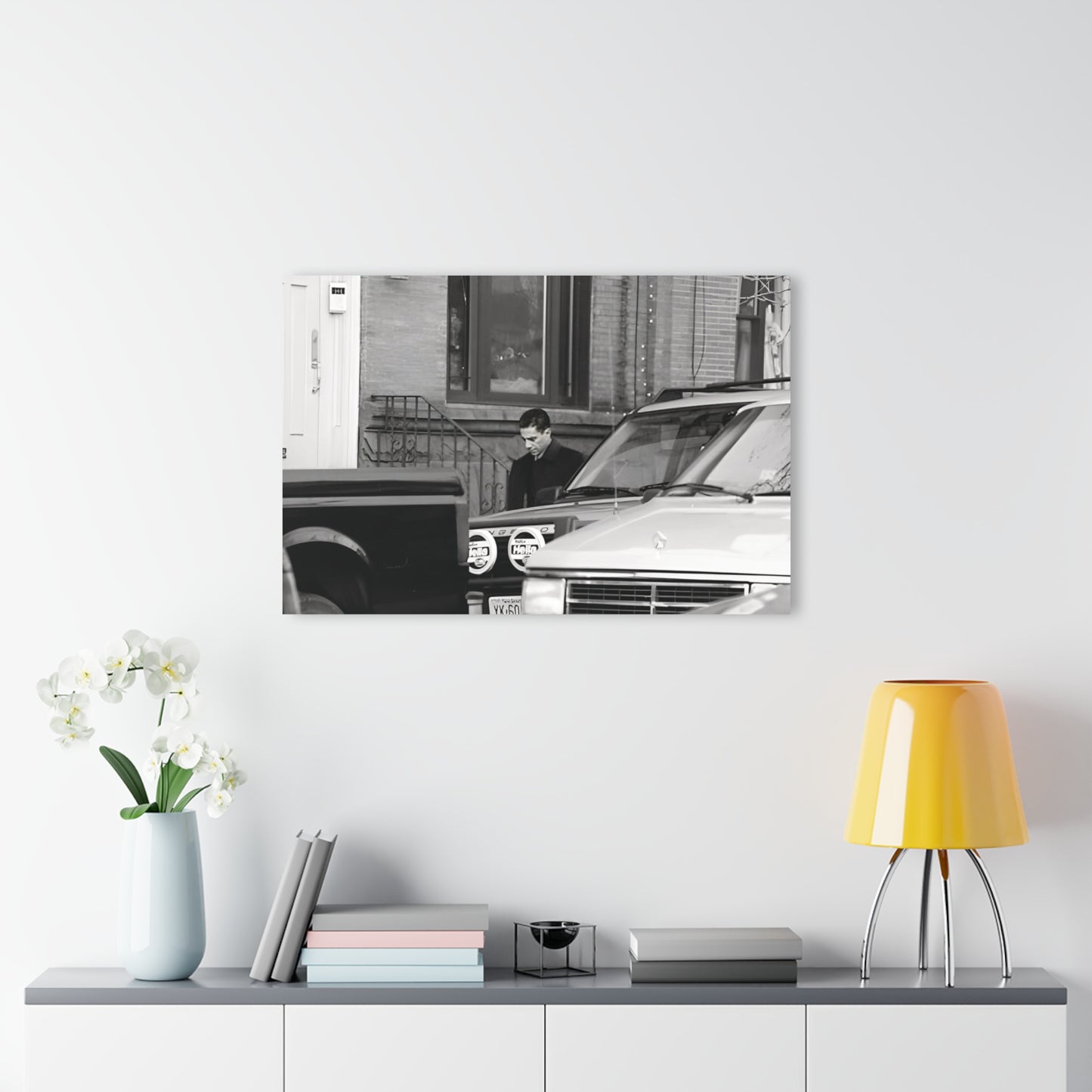“Under Surveillance” Joey Merlino Acrylic Wall Art
