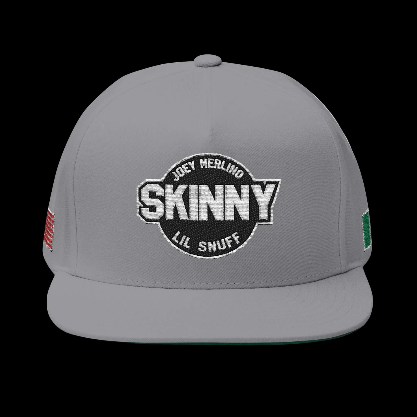 Skinny Joey Lil Snuff Embroidered Italy U.S.A Hat