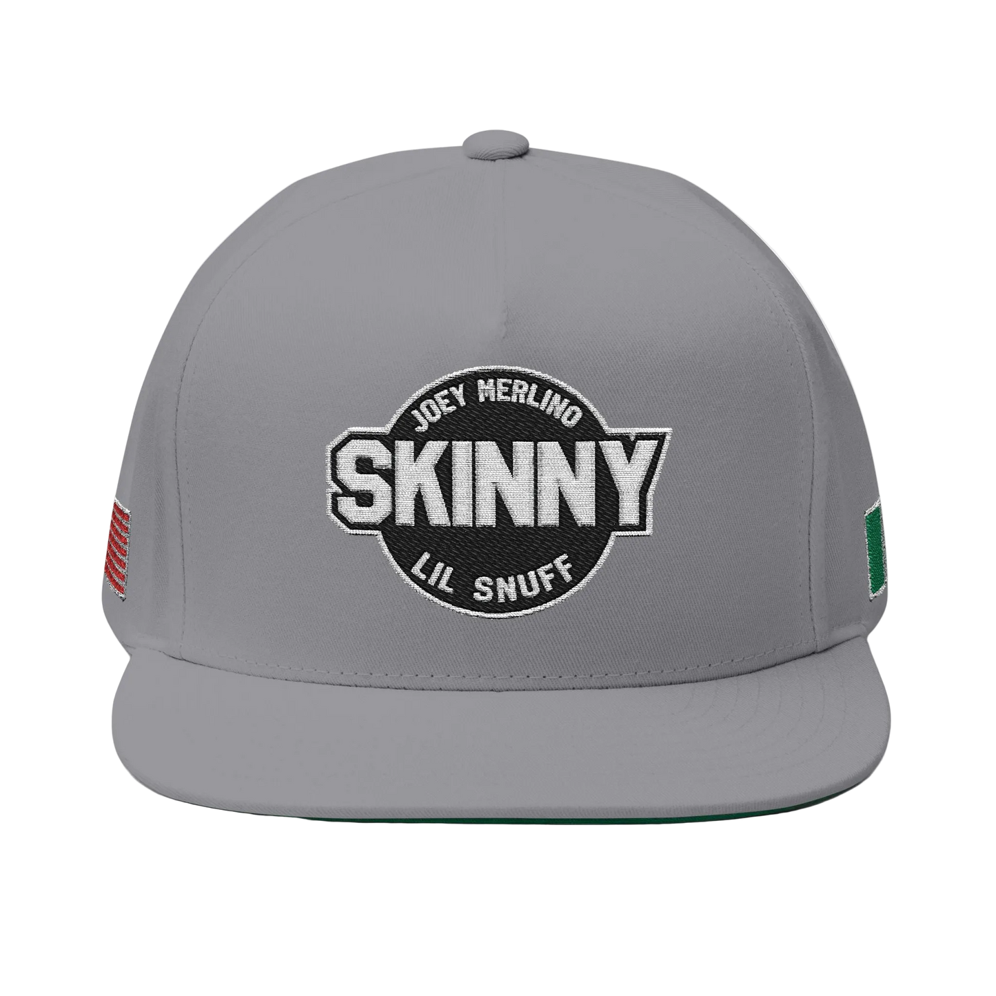 Skinny Joey Lil Snuff Embroidered Italy U.S.A Hat