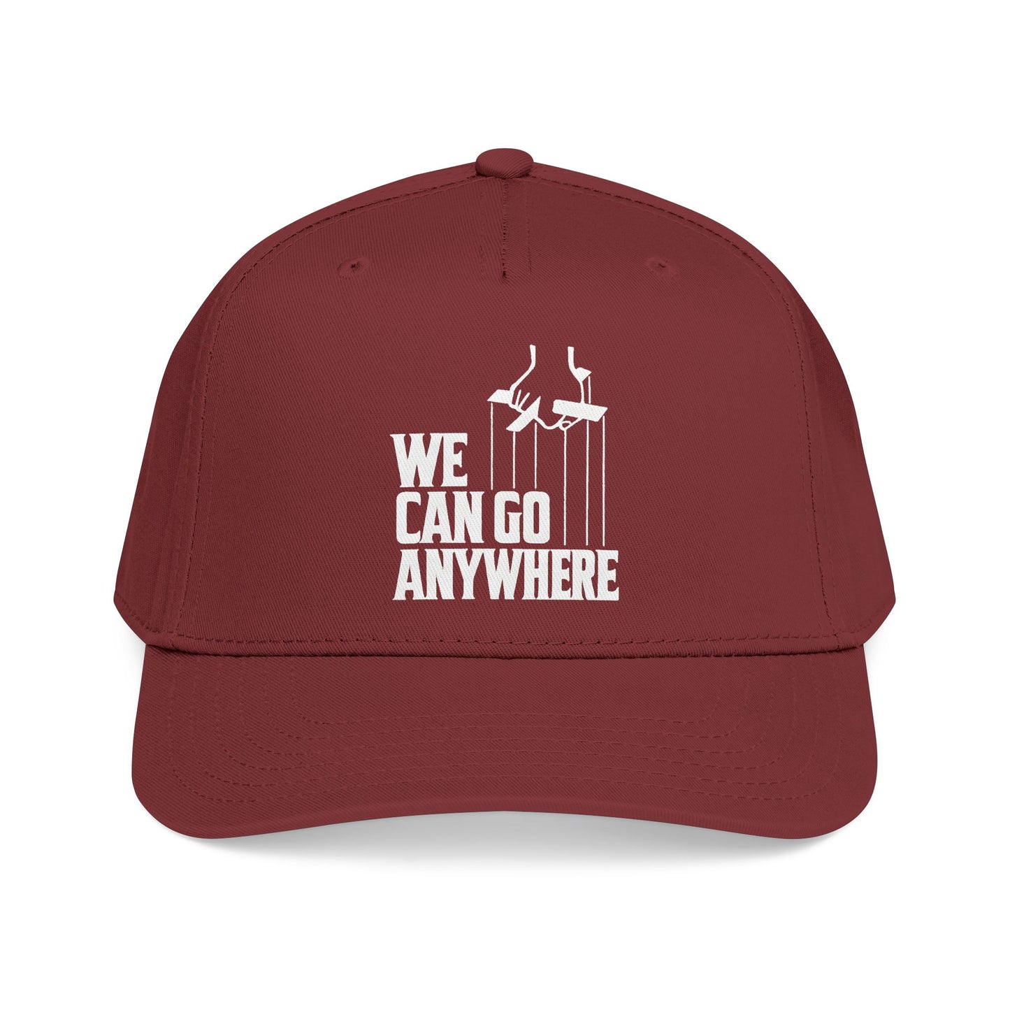 We Can Go Anywhere Hat - Premium Embroidered Adventure Cap