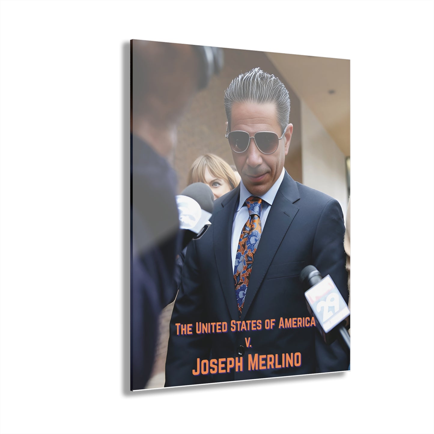 Joey Merlino ‘Surrounded but Never Shaken’ Acrylic Wall Art
