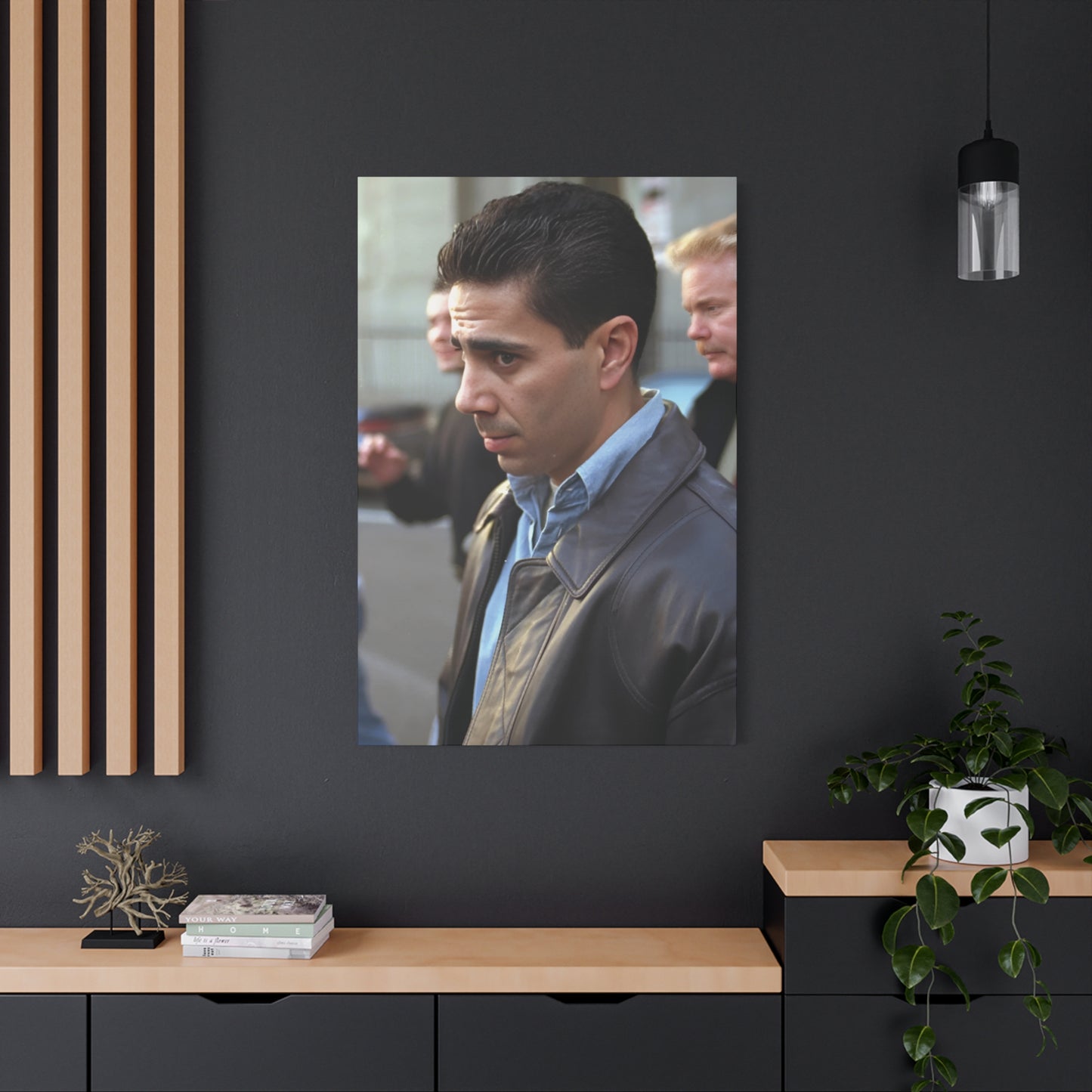 Skinny Joey Merlino 1990s Philly Most Hated Stretched Canvas Art