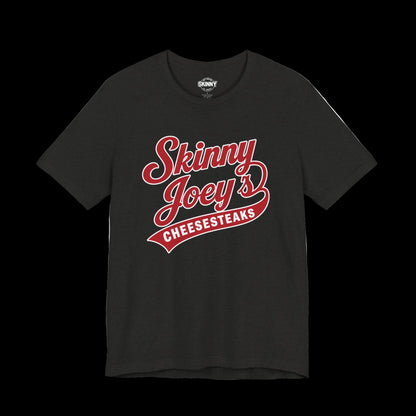 Black t-shirt with a pizza character and 'Love Yourself' text on a white background