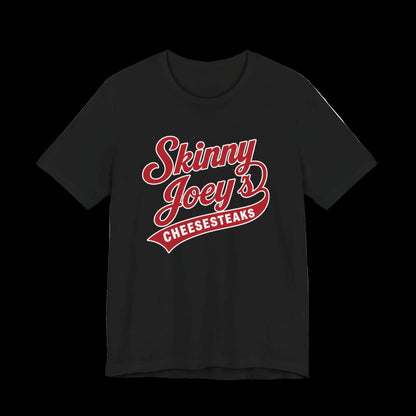 Black t-shirt with a pizza character and 'Love Yourself' text on a white background